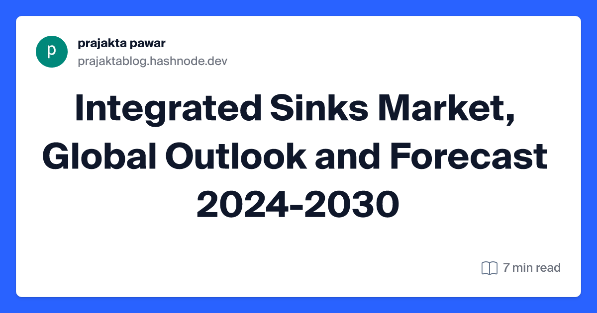 Integrated Sinks Market, Global Outlook and Forecast 2024-2030